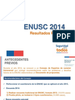 Presentacion Resultados ENUSC 2014