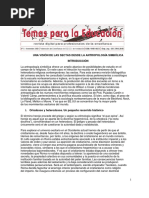 UNA VISIÓN DE LAS SECTAS DESDE LA ANTROPOLOGÍA SIMBÓLICA
