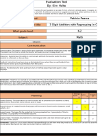 Evaluation Tool 2 Review of Patricia Pearce