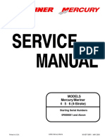 Mercury 4 HP Motor Service Manual