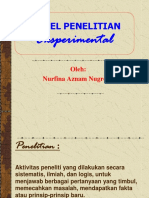 Penelitian Eksperiment 