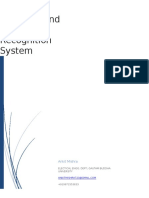 Application specific Gesture Recognition