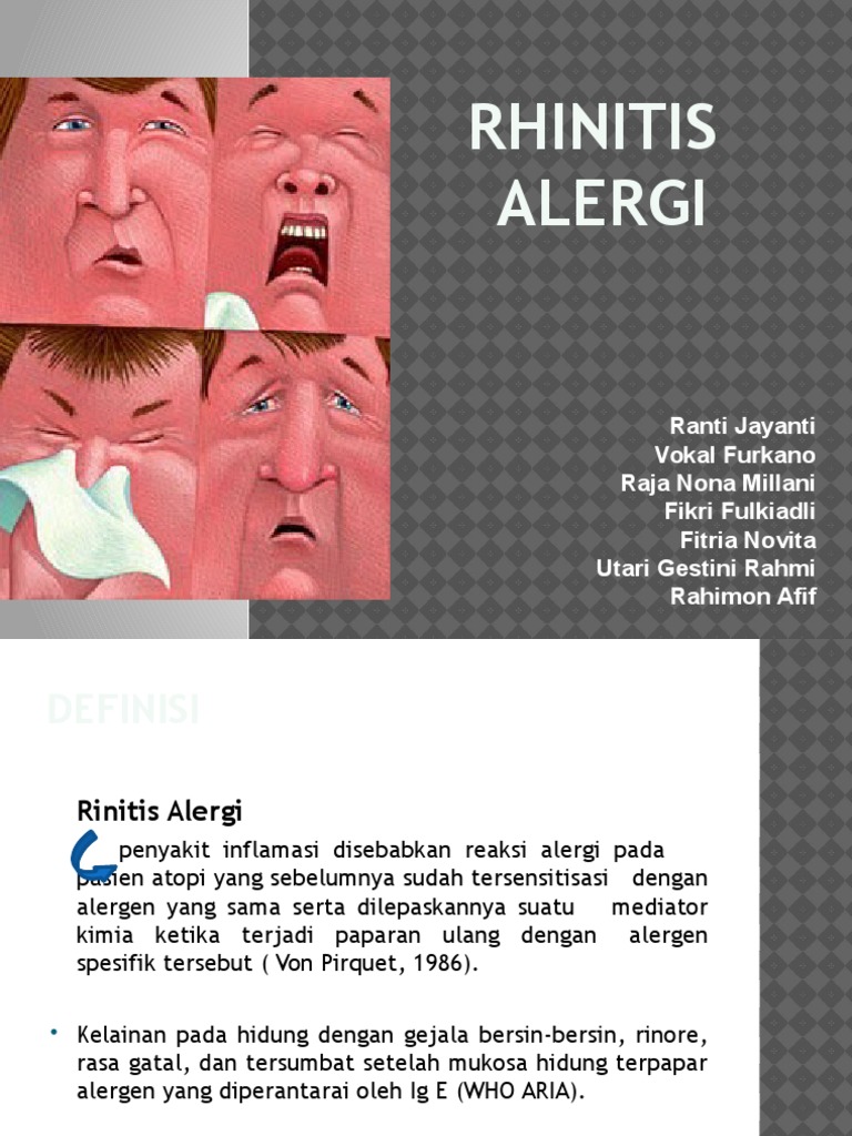 Panduan Lengkap Rinitis Alergi | PDF