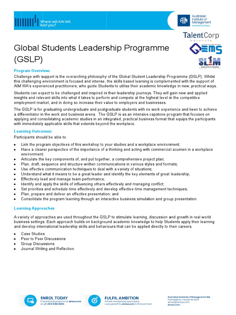 Programme Overview And Learning Outcomes Pdf Cognition Cognitive