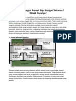 Ingin Membangun Rumah Tapi Budget Terbatas, Simak Caranya