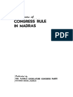 Two Years of Congress Rule in Madras
