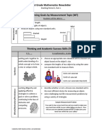 Parent Newsletter - First Grade Mathematics MP 3 Part 1