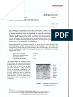 Abrasion Resistance of After Fabrication Galvanized Coatings