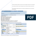 Table Maintenance Generator and Its Events