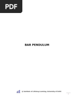 Bar Pendulum