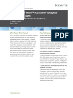 Forrester Wave Customer Analytics 108167