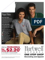 Hartwell 220 & 225 Polos Promotional Flyer