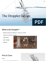 Aerospace Droppler by Sarah Vierling