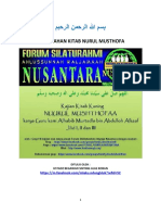 Terjemahan Kitab Nurul Mu