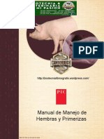 Manual Manejo de Cerdas y Primerizas