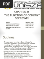 Chap-3 Company Secretary