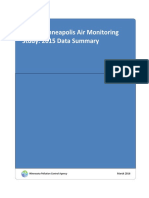 North Minneapolis Air Monitoring Study Summary