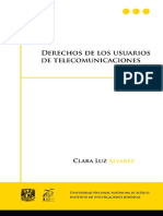 Derechos de Los Usuarios de Telecomunicaciones - Clara Luz Alvarez