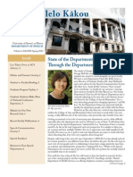 Department of Speech Newsletter 2009