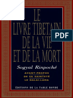  Le Livre Tibetain de La Vie Et de La Mort