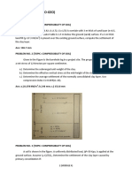 Soil Mechanics Problems on Compressibility and Shear Strength