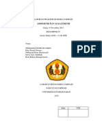 Asidimetri Alkalimetri - Kelompok 4 PDF