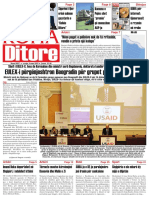 Koha Ditore Frontpage, March 4th, 2010