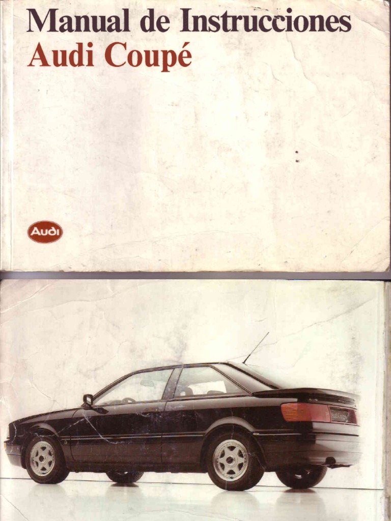 Manual de Usuario Audi Coupe PDF Sistema de freno antibloqueo