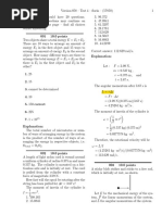 PHY 303K Test 4 Solutions