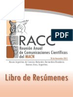 Libro de Reunion Anual de Comunicadores Cientificos -MACN-2013
