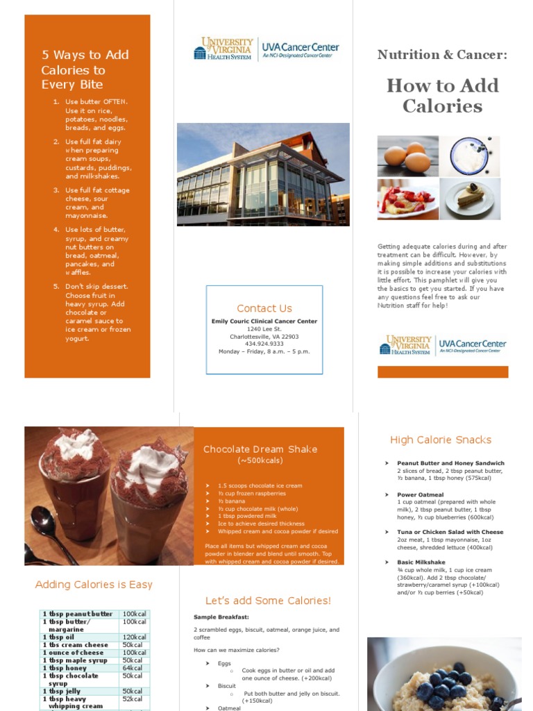 Boost Caloric Intake Easily | PDF