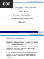 T01 Principios Da Prospeccao Geoquimica