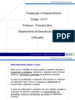 T01 Principios Da Prospeccao Geoquimica