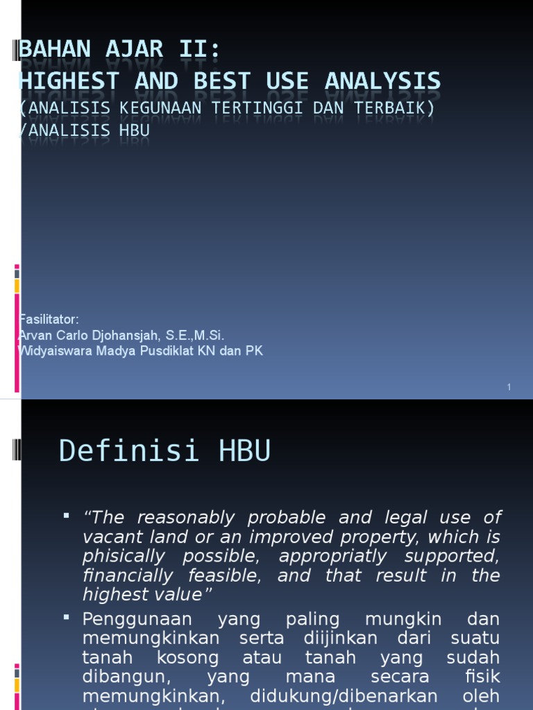 HBU | PDF | Sains & Matematika