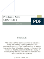 Foundations of Reading Preface and Chapter 1 Powerpoint