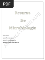1)Resumo de Microbiologia