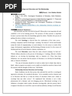 Download Sociology and Education and the Relationship by Sari  Muthya Silalahi  SN305891695 doc pdf