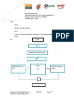 Pseudocodio,Diagrama de Flujo y Prueba de Escritorio