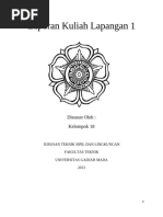 Contoh Laporan Kuliah Lapangan