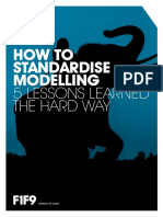 How To Standardise Financial Modelling Ebook