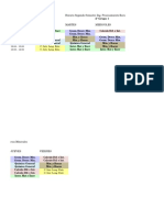 Horario Ingenieria Procesamiento Recursos Minerales UAEH Zimapan 2016-A