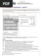 Transactions - Week 3