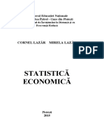 Statistica Economica IDD Lazar Cornel Mirela 2015 2016 PDF
