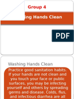 Washing Hands Clean
