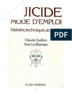 Suicide mode d'emploi, histoire, technique, actualité - Claude Guillon (éd. 1982).pdf