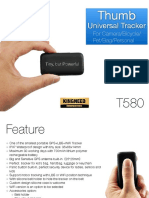 Portable GPS Tracker T580