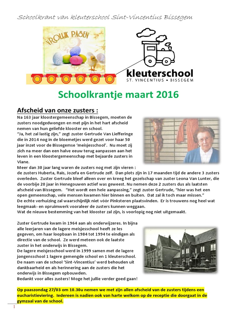 Krantje Maart 2016 | PDF
