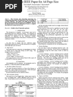 IEEE Paper Format