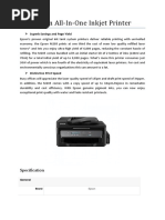 Epson All in One Printer