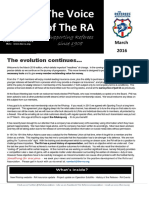 The RA News March 2016.